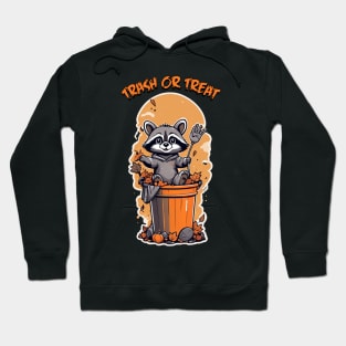 Trash or Treat - Baby Raccoon Halloween Hoodie